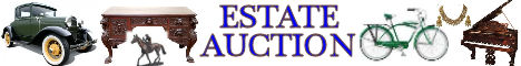 estate auction banner